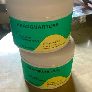 Headquarters Deep Scalp Exfoiliating Scrub- Set of 2
